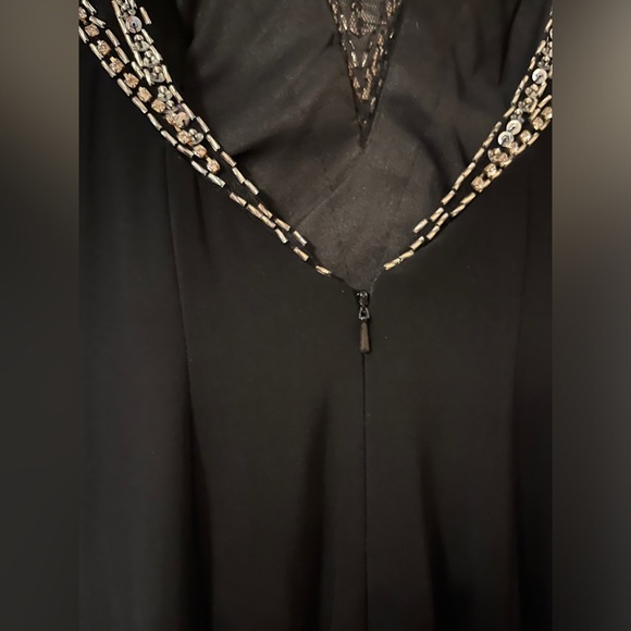 Mac Duggal Black Bodycon Cocktail Dress High Neck 65273N - Picture 14 of 15